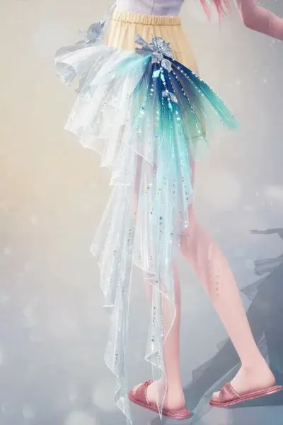 Fleurs de la cascade de glace