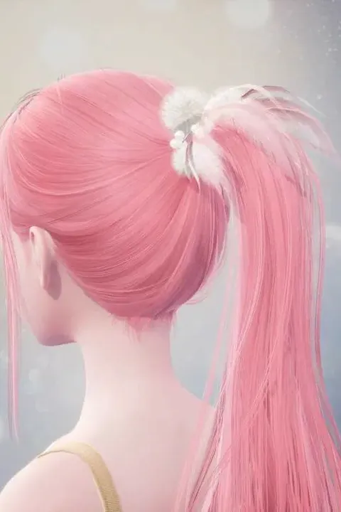 Grazia piegata: fiore lontano