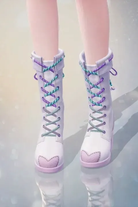 Schimmernder Spaziergang