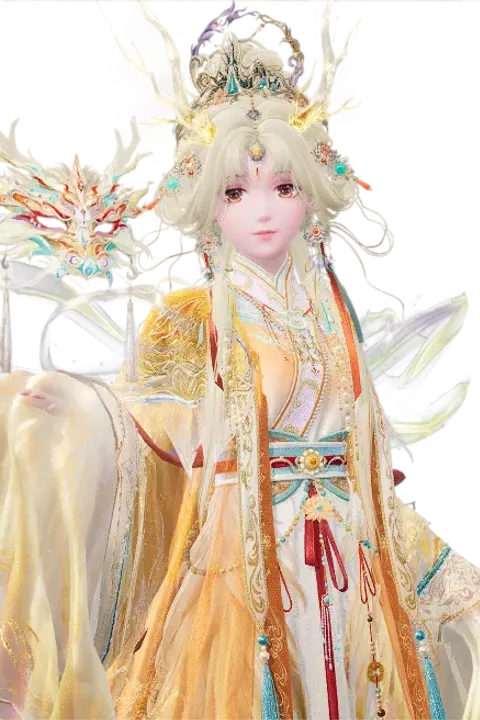 Dieu-Lóng nuageux : yeux