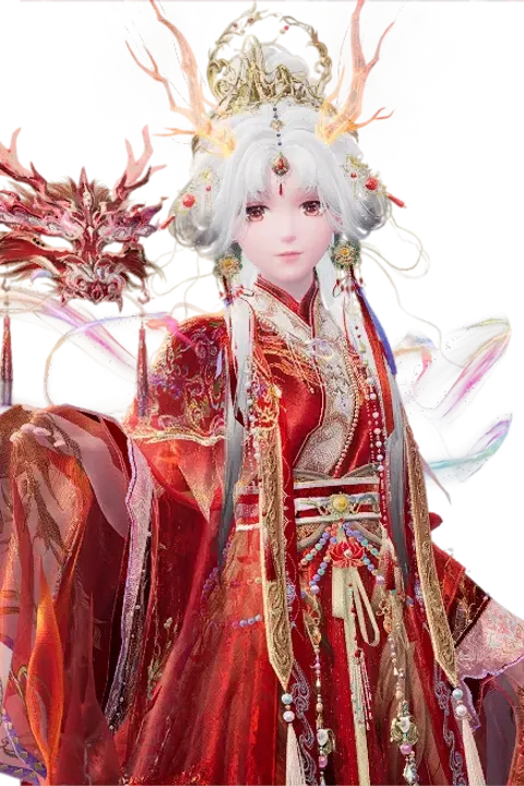 Clouded Loong: Red Ribbons